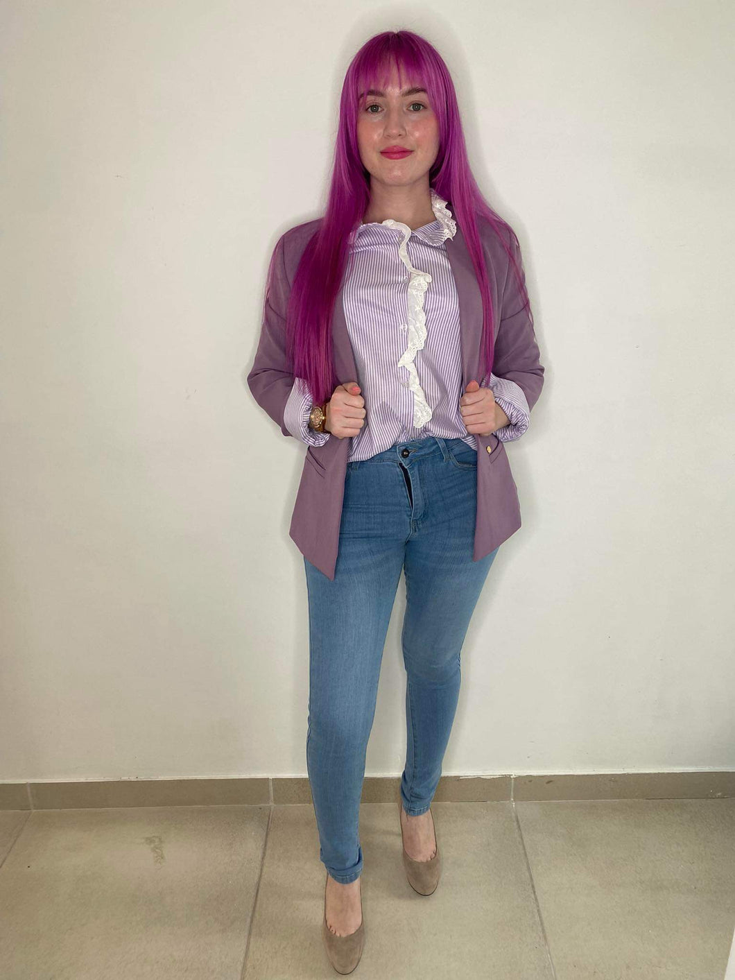 Pretty purple blazer